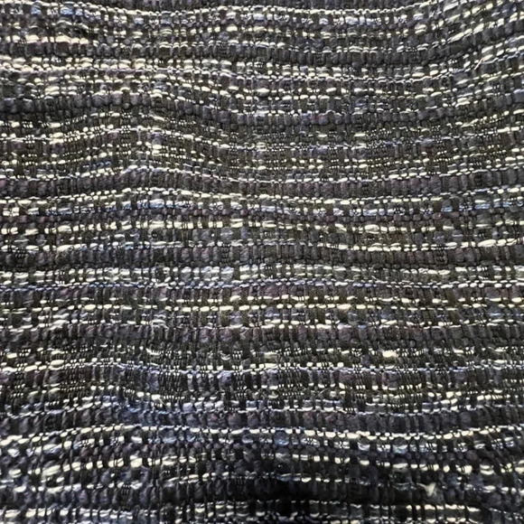 Banana Republic Navy Blue Tweed Skirt Size 10 - Picture 9 of 10